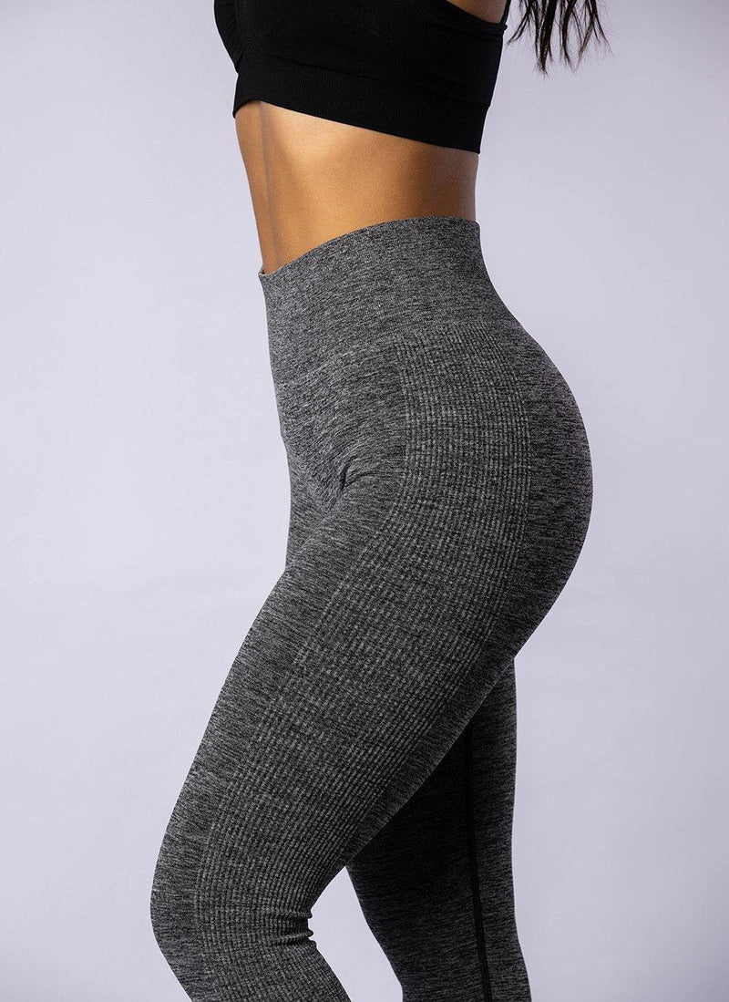 Melange Activewear Knit – Solid – Dark grey – Creativity Unlimited